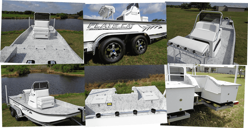 picture of 21 ft Flats Cat Shallow water fishing boat